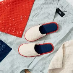 Hay Waffle Bathrobe Glacier Multi -Plädar & prydnadskuddar affär 10712024 3