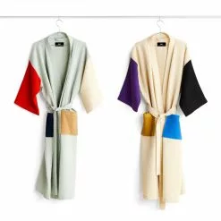 Hay Waffle Bathrobe Glacier Multi -Plädar & prydnadskuddar affär 10712024 4