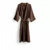 Hay Waffle Bathrobe - Coffee -Plädar & prydnadskuddar affär 10712081 1