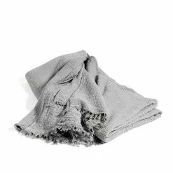 Hay Crinkle Bedspread - Cool Grey