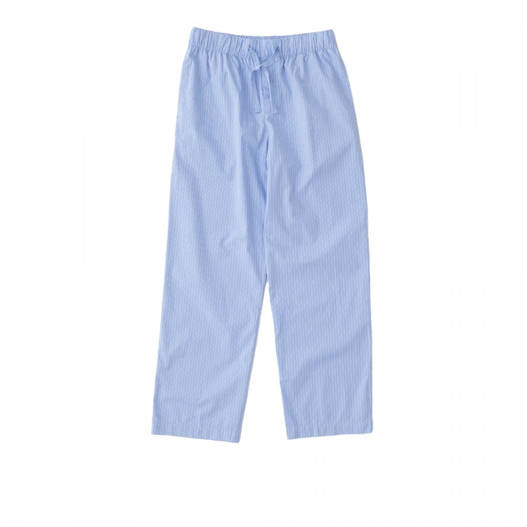 Tekla Poplin Pyjamas Pants Blue Pin Stripes 3 Tekla Poplin Pyjamas Pants Blue Pin Stripes