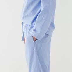 Tekla Poplin Pyjamas Pants Blue Pin Stripes 14 Tekla Poplin Pyjamas Pants Blue Pin Stripes -Plädar & prydnadskuddar affär 10712818r 3