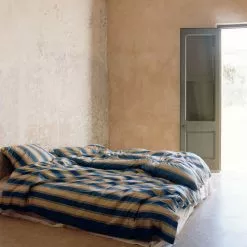 Tekla Percale Duvet Cover Blue Mattress Stripes -Plädar & prydnadskuddar affär 10712912r 6