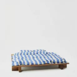 Tekla Percale Duvet Cover Blue Mattress Stripes -Plädar & prydnadskuddar affär 10712912r 7