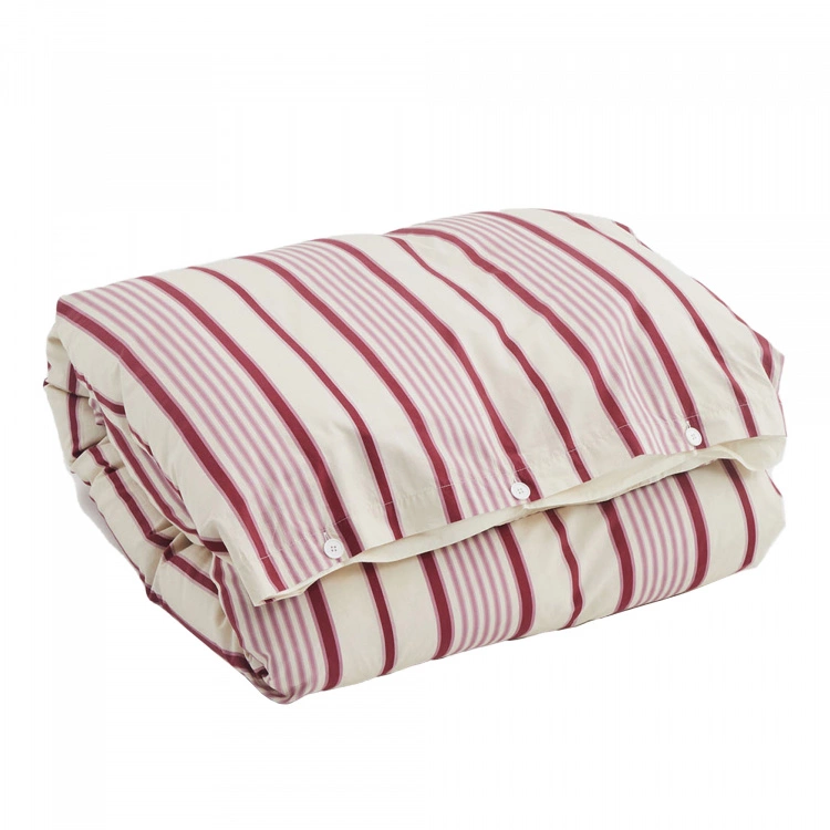 Tekla Percale Duvet Cover Pink Mattress Stripes 3 Tekla Percale Duvet Cover Pink Mattress Stripes