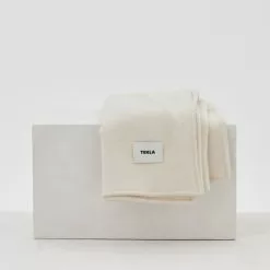 Tekla Merino Wool Soft White -Plädar & prydnadskuddar affär 10715411 3
