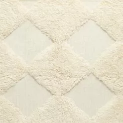 Dusty Deco DD Chess Rug Off White -Plädar & prydnadskuddar affär 10720215r 5