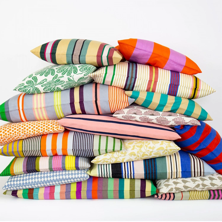 Afroart Emanuela Kuddfodral - Brun/Vit 4 Afroart Emanuela Kuddfodral - Brun/Vit - Bild 2