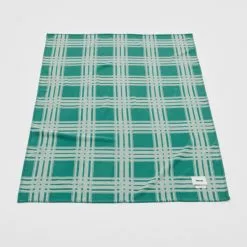 Tekla Le Corbusier Blanket - Vert Anglais/Blanc -Plädar & prydnadskuddar affär 10722064 7