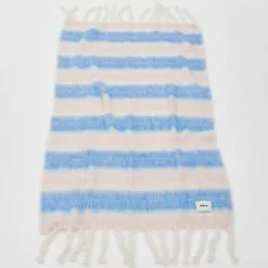 Tekla Le Corbusier Blanket - Outremer Gris/Blue Outremer/Rose Vif -Plädar & prydnadskuddar affär 10722069 7