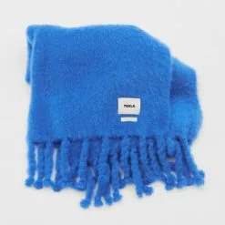 Tekla Le Corbusier Blanket - Blue Outremer -Plädar & prydnadskuddar affär 10722070 4