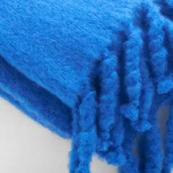 Tekla Le Corbusier Blanket - Blue Outremer -Plädar & prydnadskuddar affär 10722070 8